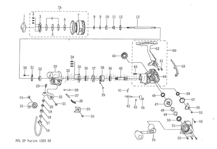 Part Location Diagram of 1200782 Shakespeare Line Roller