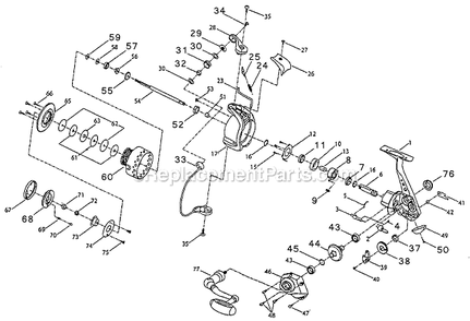 Part Location Diagram of 1146789 Pflueger Brake Shoe Spring