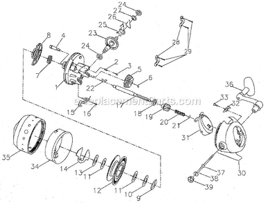 Part Location Diagram of 1207112 Pflueger Bearing 12x8x2.5