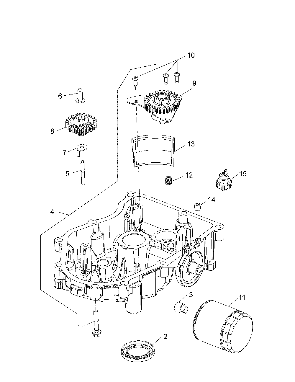 Lubrication Diagram and Parts List for 96042019300  Poulan Lawn Tractor