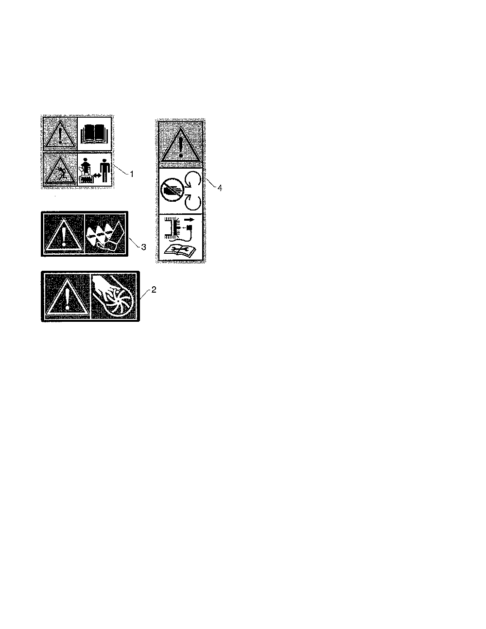 Decals Diagram and Parts List for 96192006701  Poulan Snow Blower