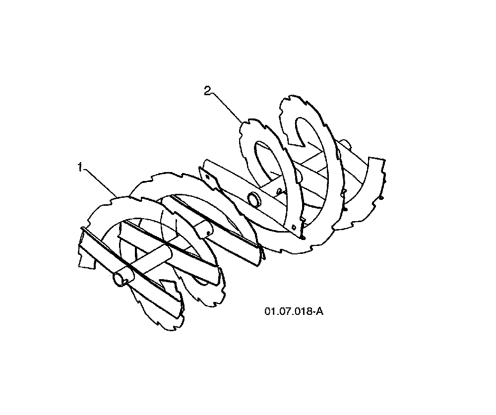 Auger Diagram and Parts List for 12527HVX-96195001800  Poulan Snow Blower
