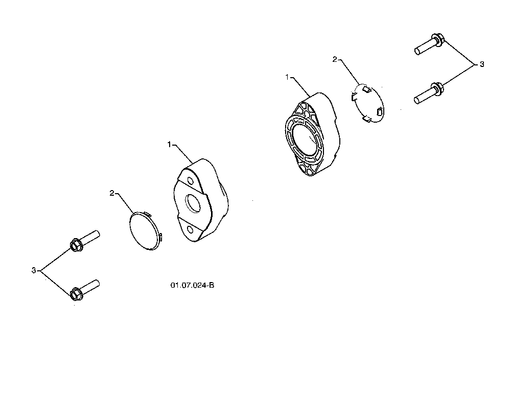 Auger bearing Diagram and Parts List for 96192002900  Poulan Snow Blower