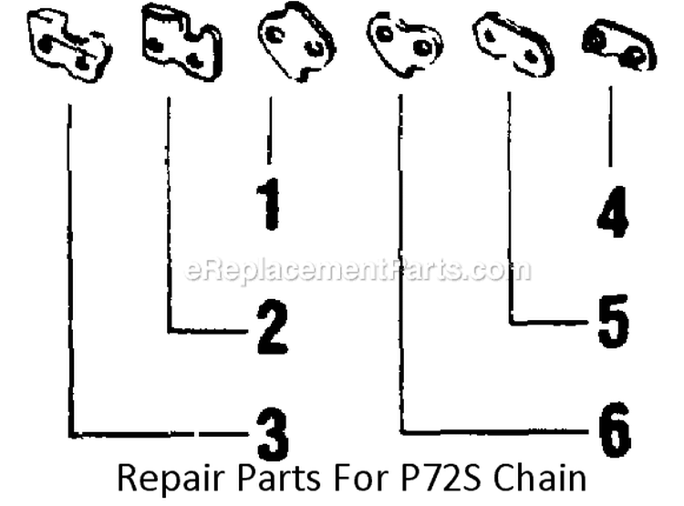 Page K Diagram and Parts List for 3700  Poulan Chainsaw