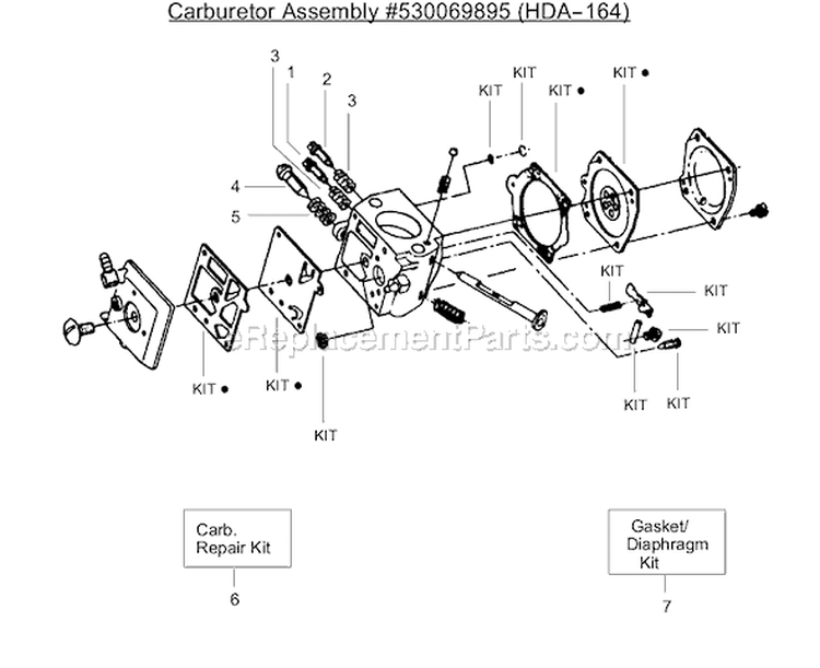 Page D Diagram and Parts List for 3750  Poulan Chainsaw