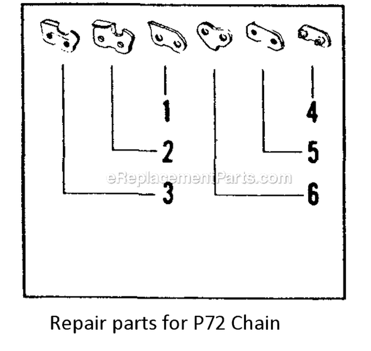 Page G Diagram and Parts List for 4000  Poulan Chainsaw