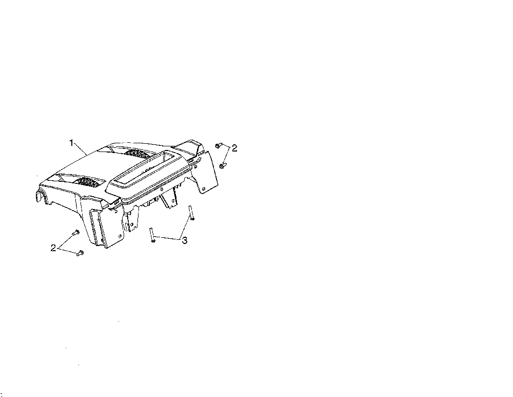 Console base Diagram and Parts List for 96192009900  Poulan Snow Blower