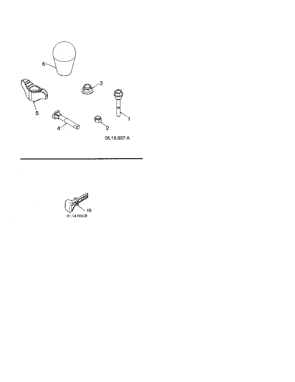 Bag of parts Diagram and Parts List for 96192006702  Poulan Snow Blower