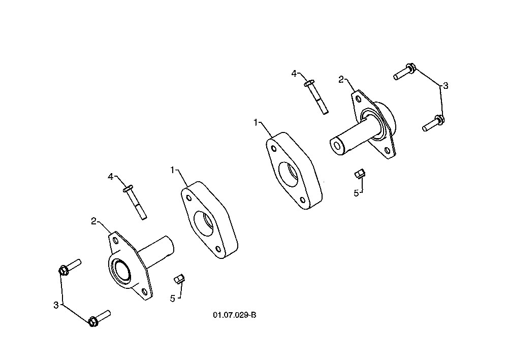 Auger ball bearing Diagram and Parts List for 12527HVX-96195001800  Poulan Snow Blower