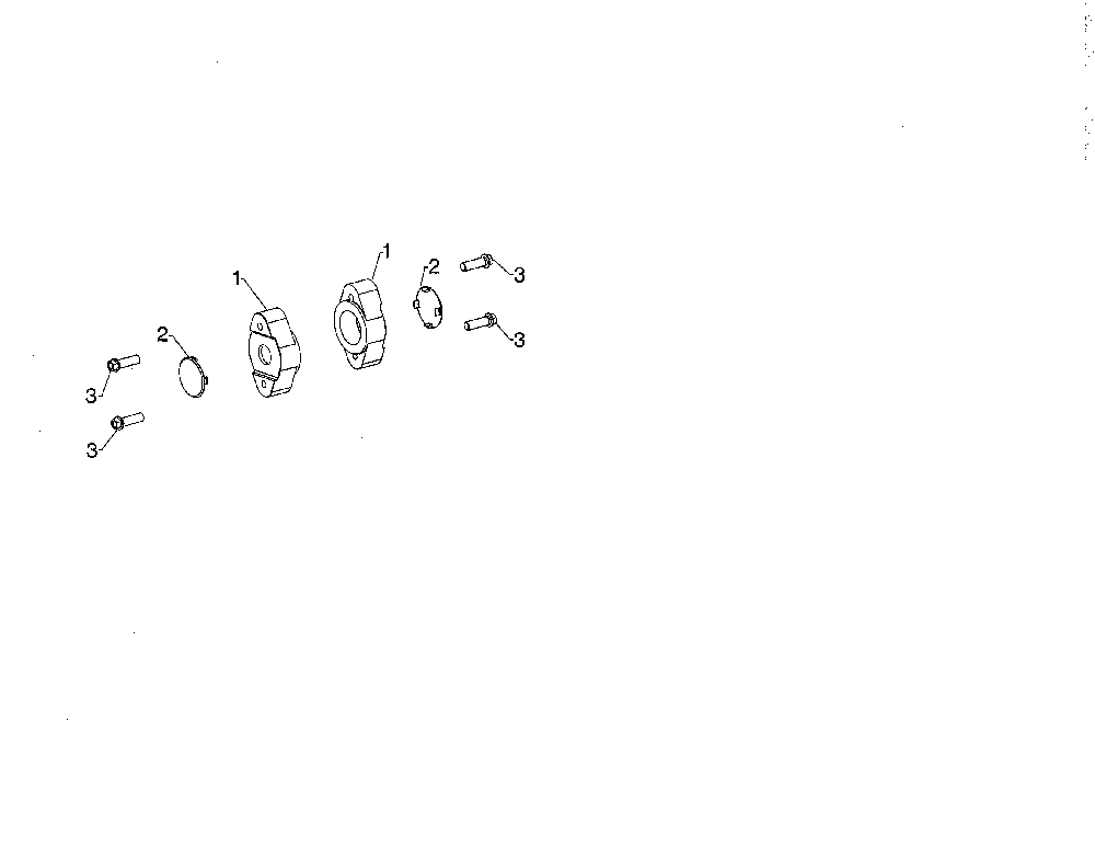Auger bearing Diagram and Parts List for 96192009600  Poulan Snow Blower