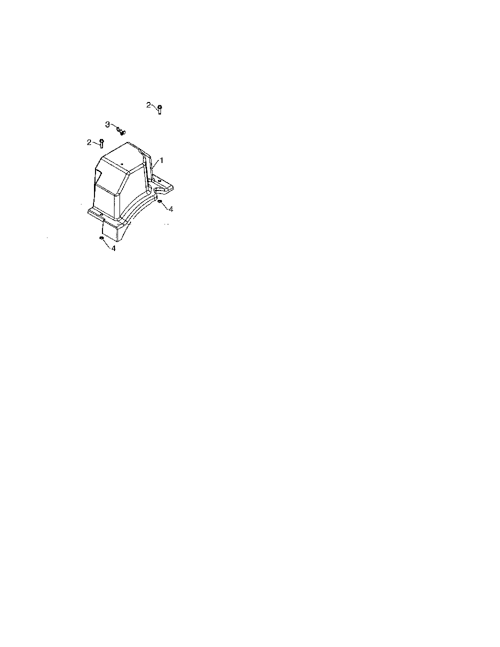 Belt cover Diagram and Parts List for 96192009000  Poulan Snow Blower