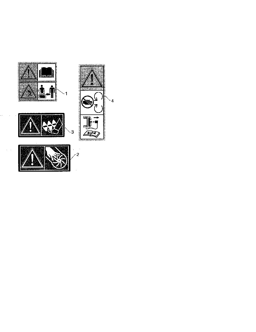 Decals Diagram and Parts List for 96192009200  Poulan Snow Blower