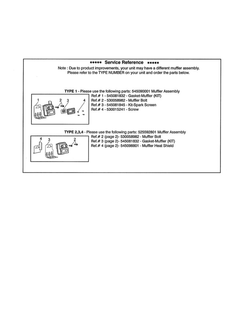 Service Reference Diagram and Parts List for BVM200VS TYPE 4 Poulan Leaf Blower / Vacuum