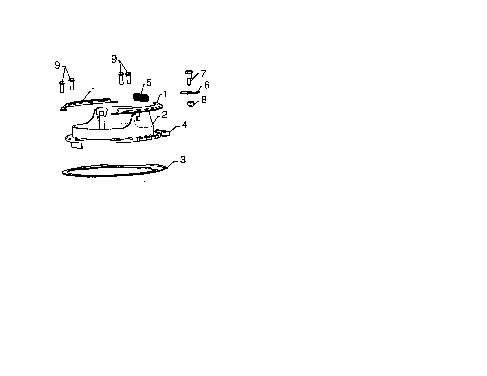 Chute base Diagram and Parts List for 96182001702  Poulan Snow Blower