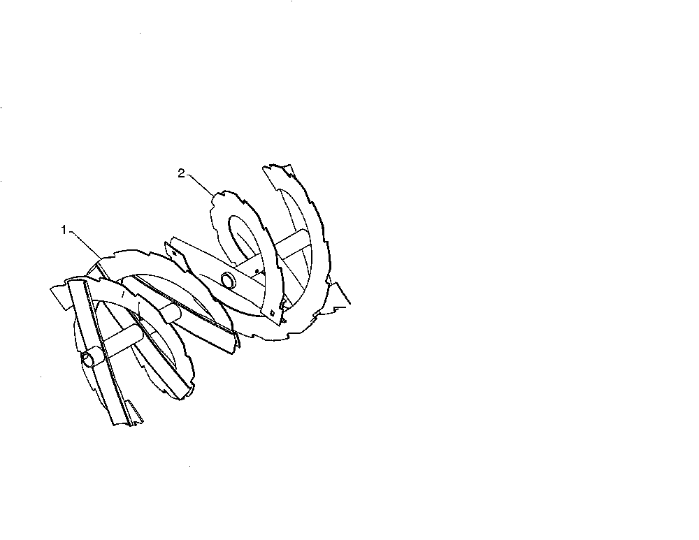 Auger Diagram and Parts List for 96192002901  Poulan Snow Blower