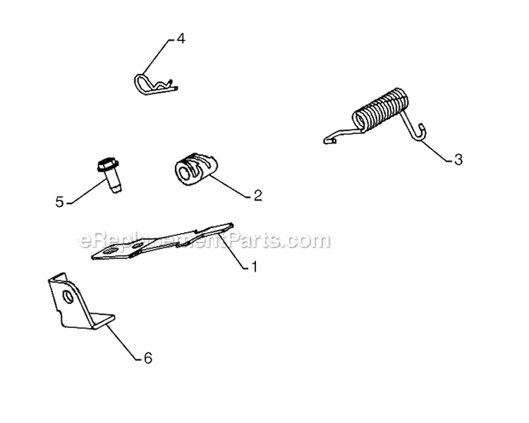 Page J Diagram and Parts List for 961940007  Poulan Snow Blower