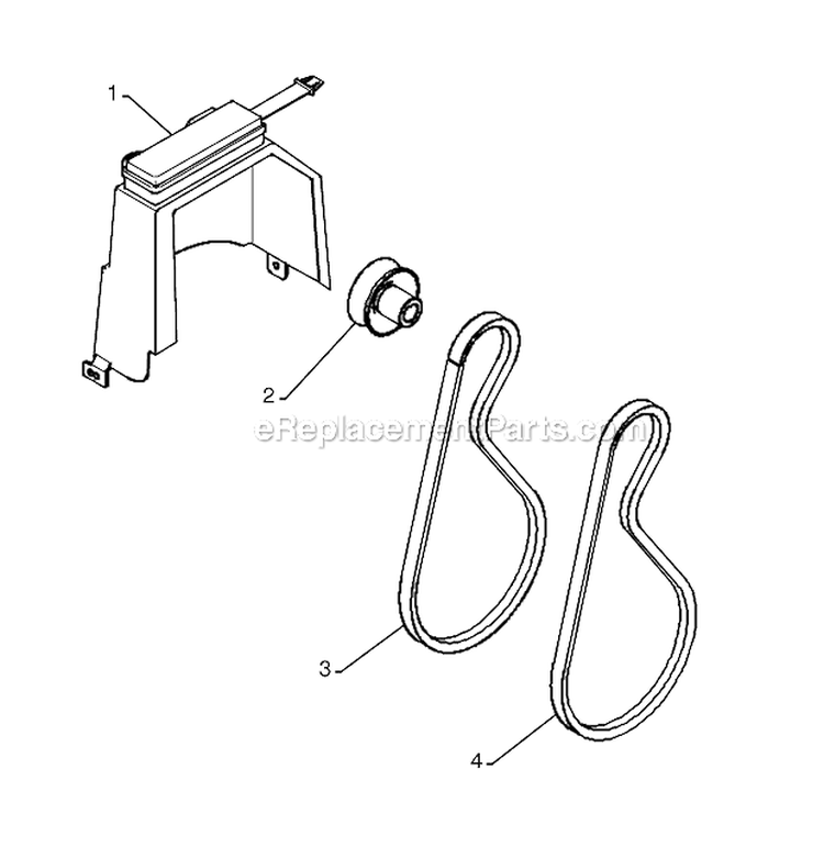 Page R Diagram and Parts List for 961940007  Poulan Snow Blower