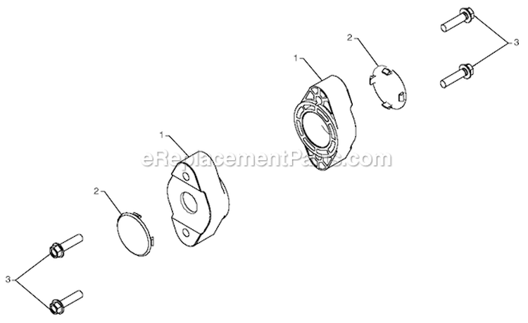 Page D Diagram and Parts List for 961940008  Poulan Snow Blower