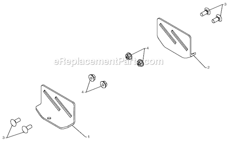 Page E Diagram and Parts List for 961940008  Poulan Snow Blower
