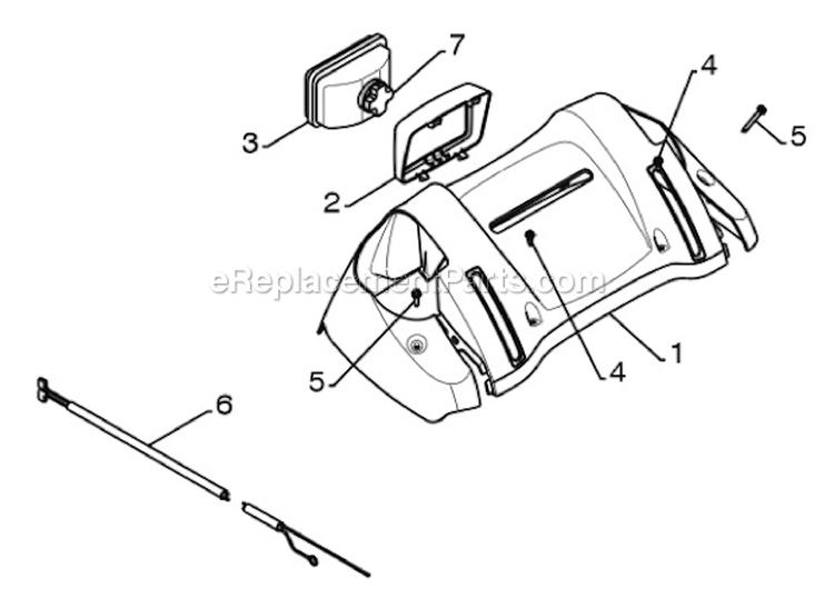 Page N Diagram and Parts List for 961940009  Poulan Snow Blower