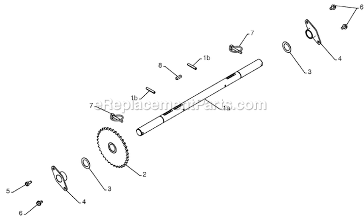 Page O Diagram and Parts List for 961940009  Poulan Snow Blower