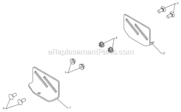 Page D Diagram and Parts List for 961940009  Poulan Snow Blower