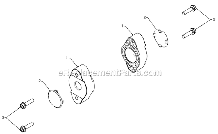 Page E Diagram and Parts List for 961940009  Poulan Snow Blower