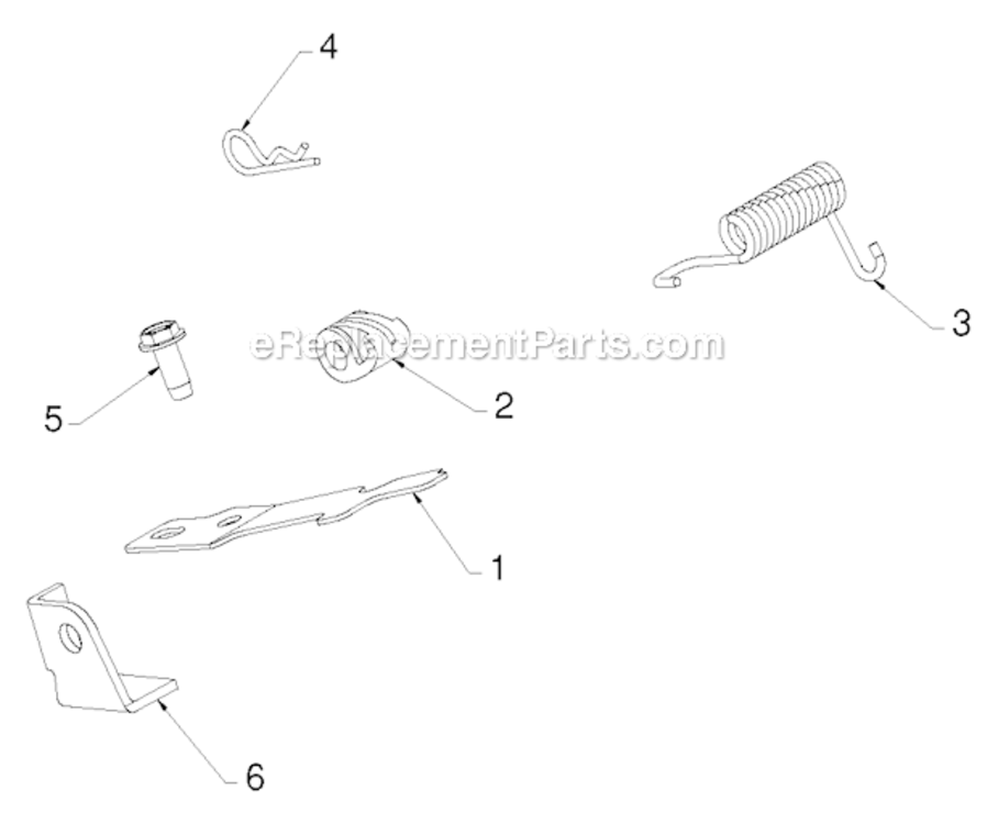 Handle Diagram and Parts List for 961940010 2013-07 Poulan Snow Blower