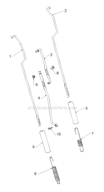 Page Q Diagram and Parts List for 961940010 2013-07 Poulan Snow Blower