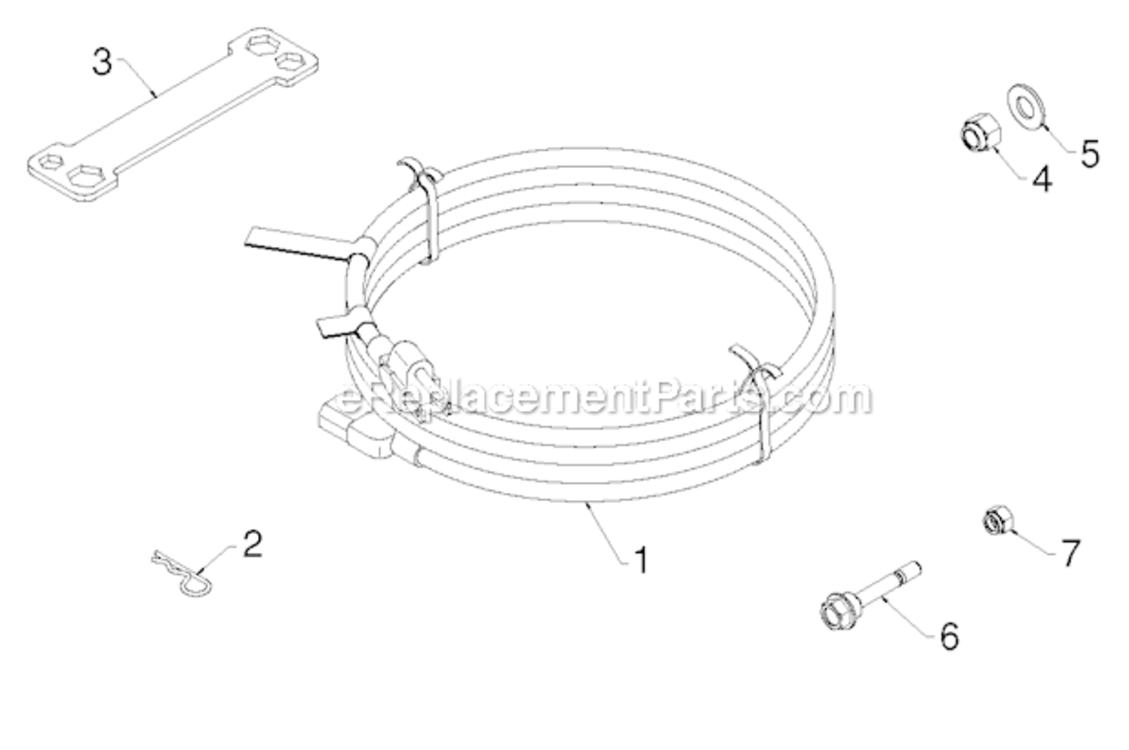 Page B Diagram and Parts List for 961940010 2013-07 Poulan Snow Blower