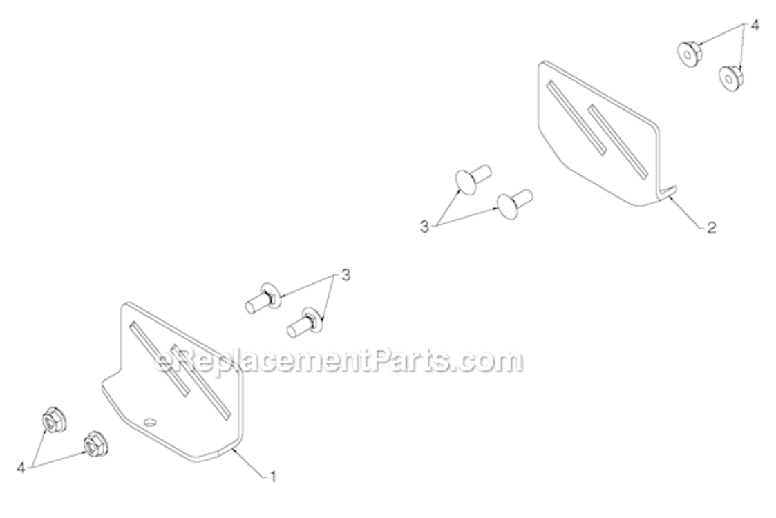 Auger_Housing_Impeller Diagram and Parts List for 961940010 2013-07 Poulan Snow Blower