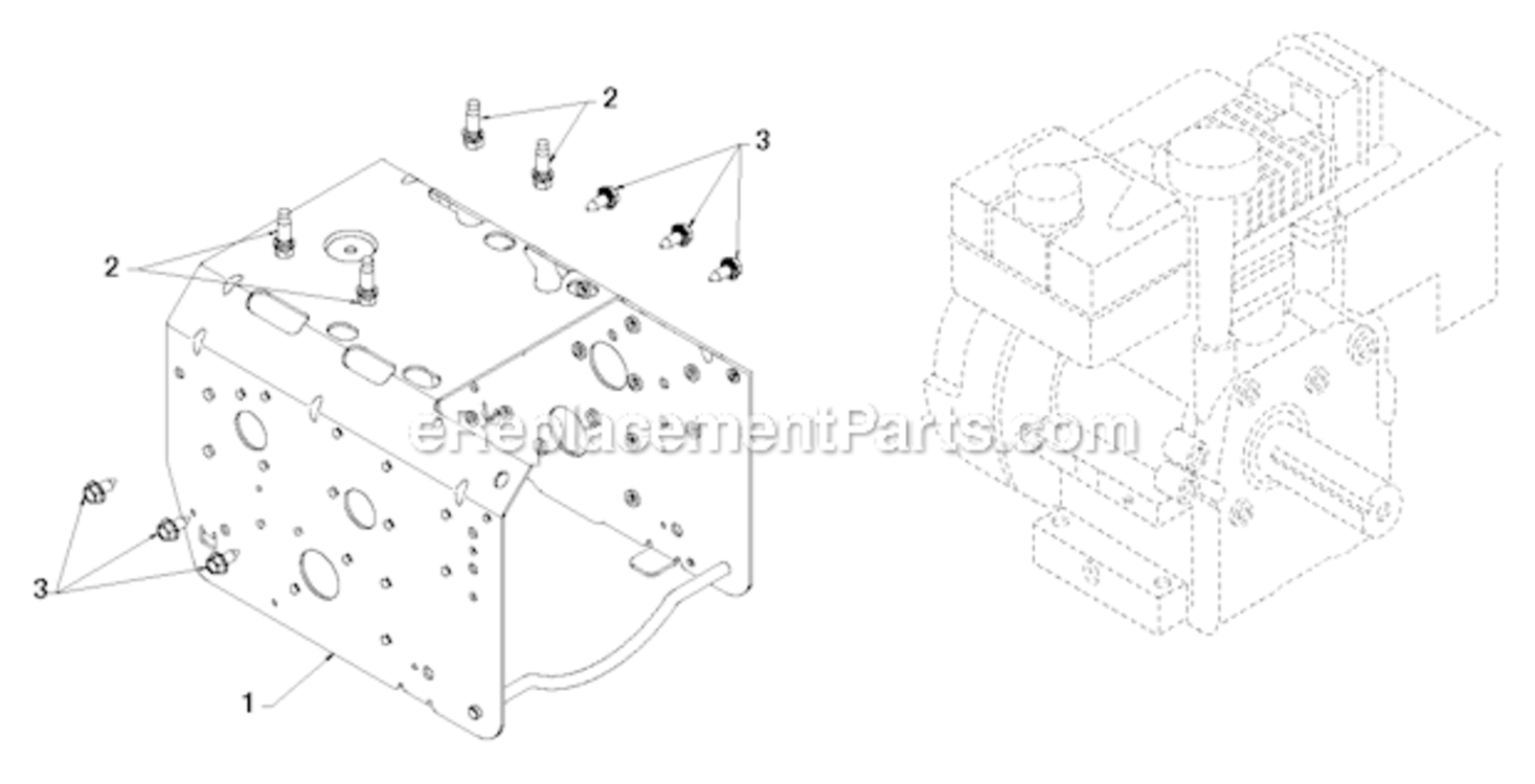 Chassis_Engine_Pulley Diagram and Parts List for 961940010 2013-07 Poulan Snow Blower