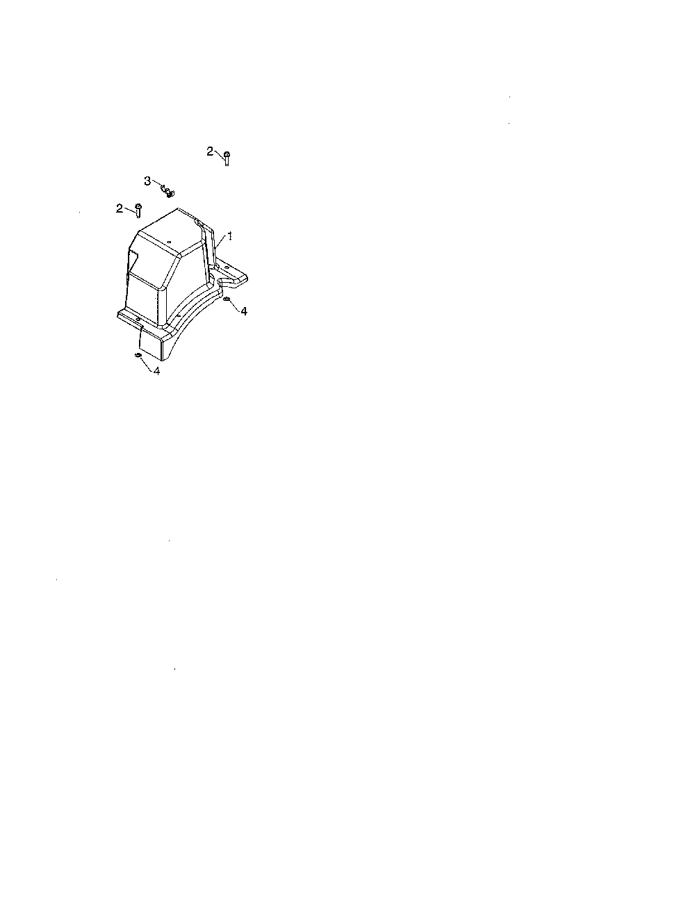 Belt cover Diagram and Parts List for 96192009600  Poulan Snow Blower