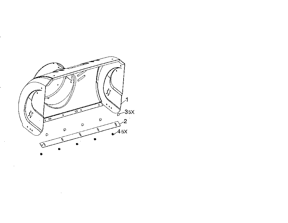 Auger housing Diagram and Parts List for 96192007104  Poulan Snow Blower