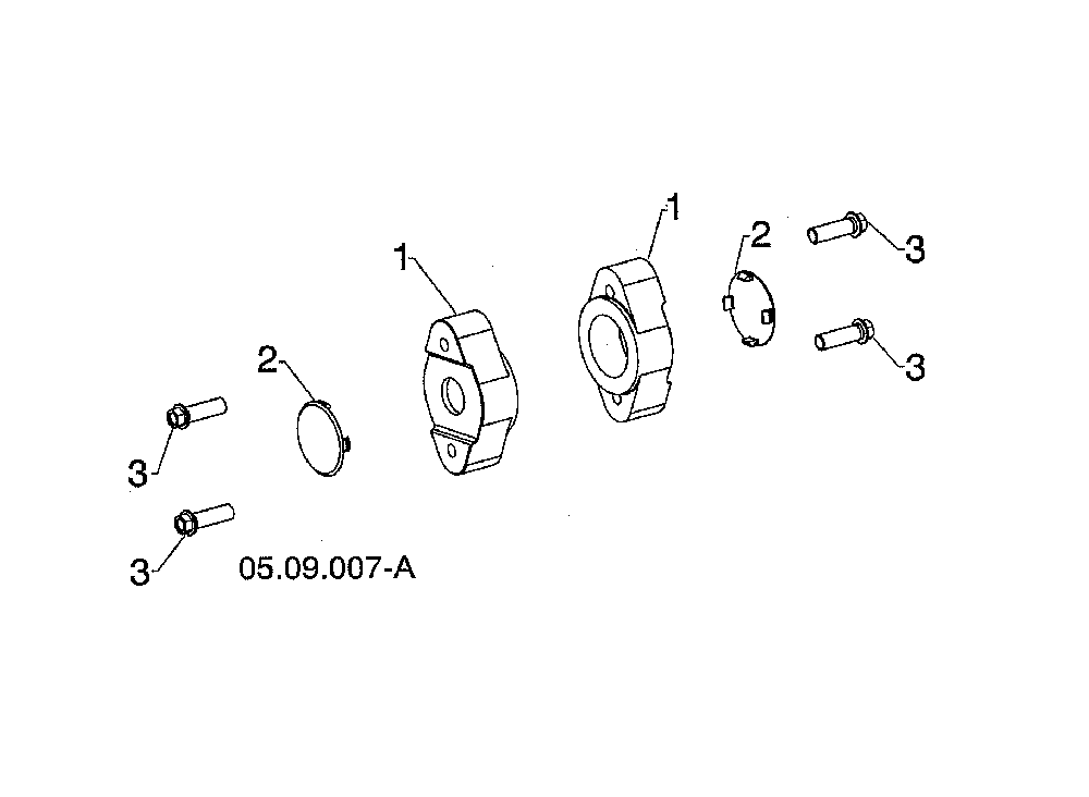 Auger bearing Diagram and Parts List for 96192009102  Poulan Snow Blower