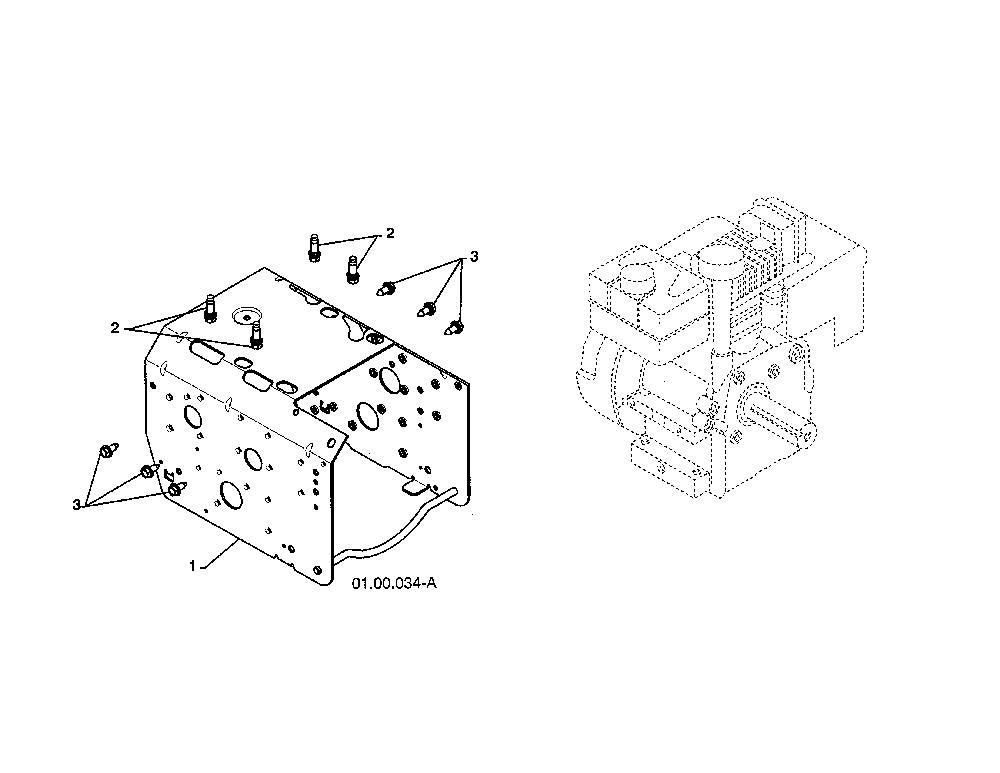 Engine Diagram and Parts List for 96192002900  Poulan Snow Blower