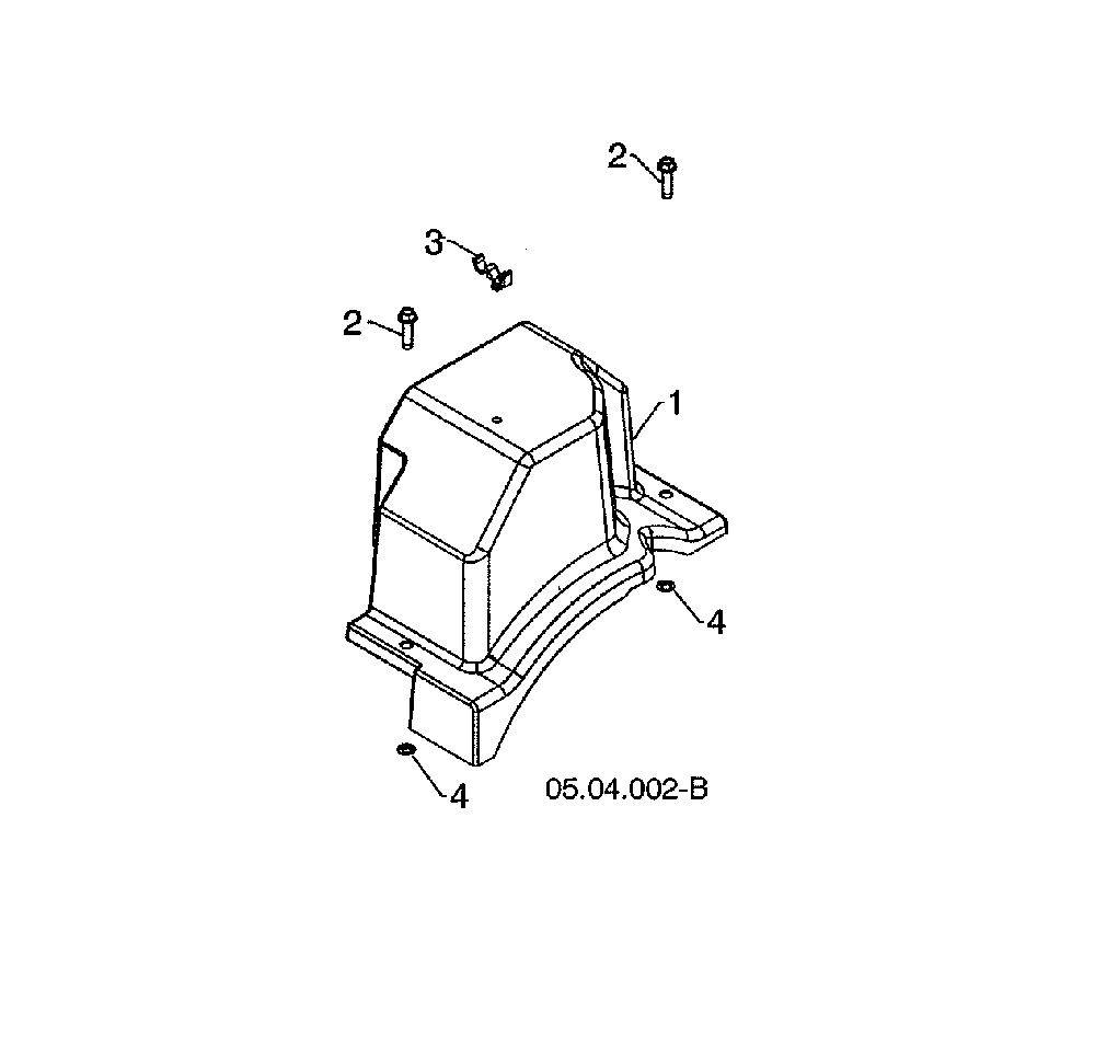 Belt cover Diagram and Parts List for 96192009003  Poulan Snow Blower