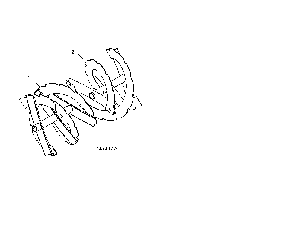 Auger Diagram and Parts List for 96192003701  Poulan Snow Blower