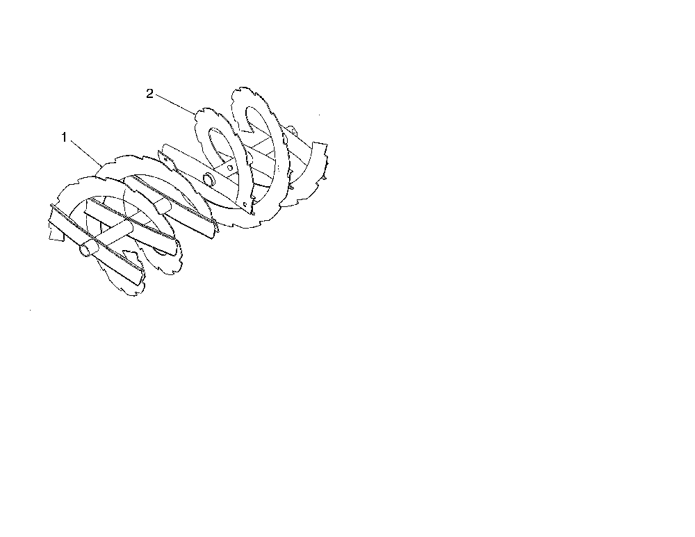 Auger Diagram and Parts List for 96192009000  Poulan Snow Blower