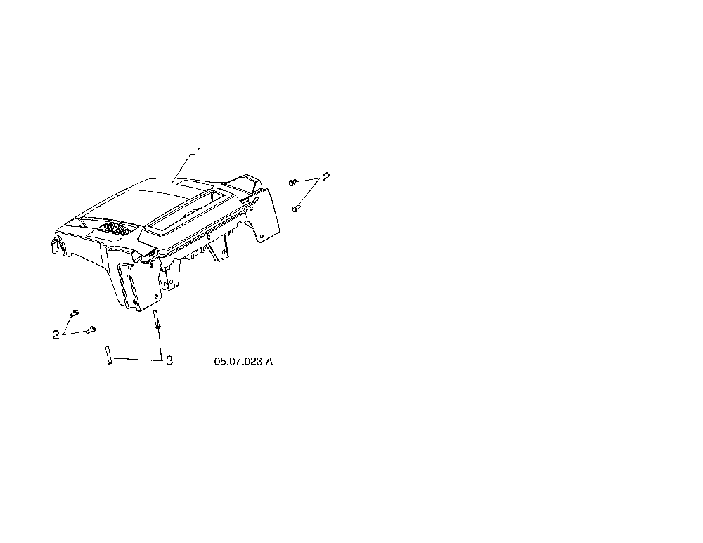 Console base Diagram and Parts List for 96192006702  Poulan Snow Blower