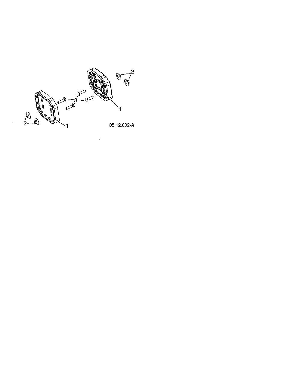 Skid plate hdpe Diagram and Parts List for 96192009101  Poulan Snow Blower