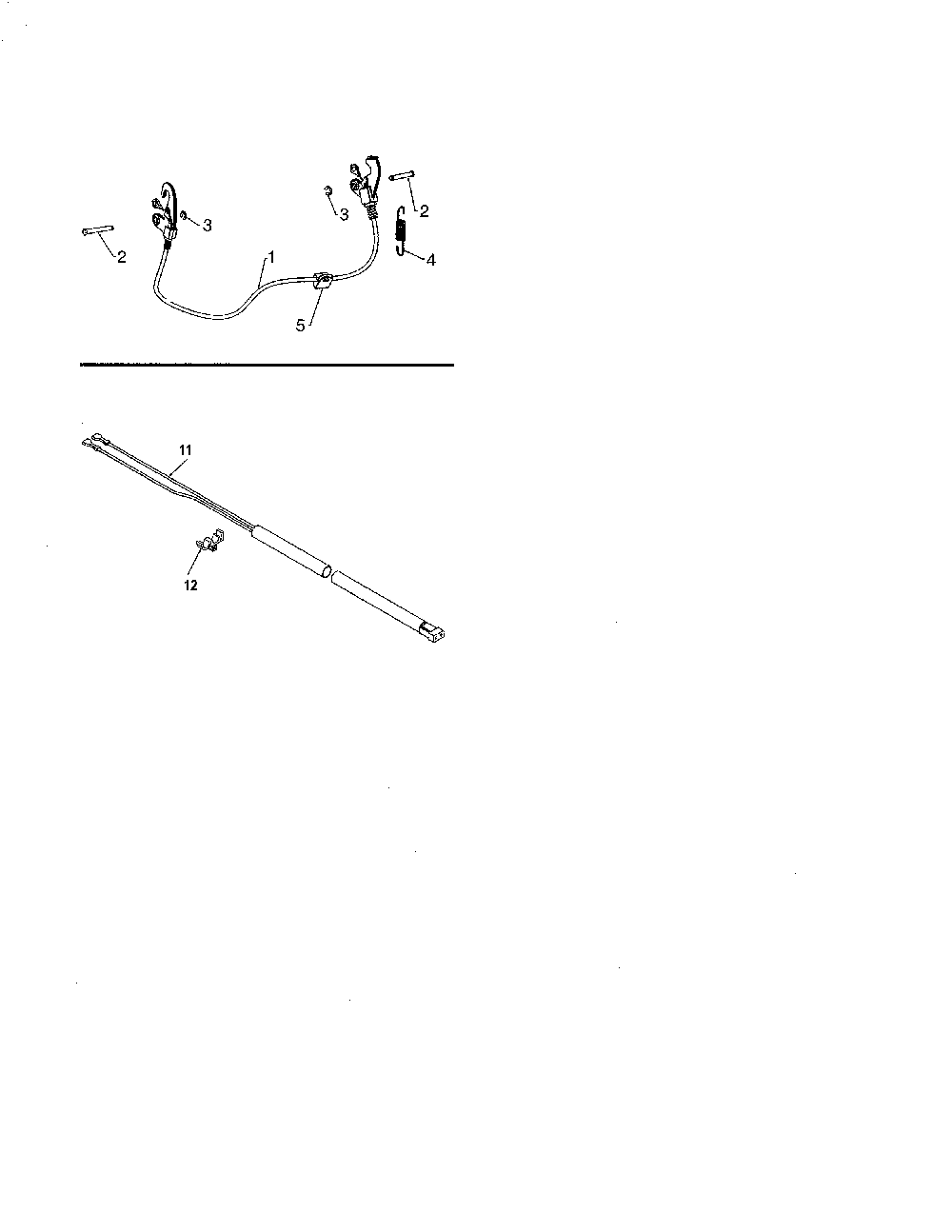 Cable interlock/harness wire lights Diagram and Parts List for PR241  Poulan Snow Blower