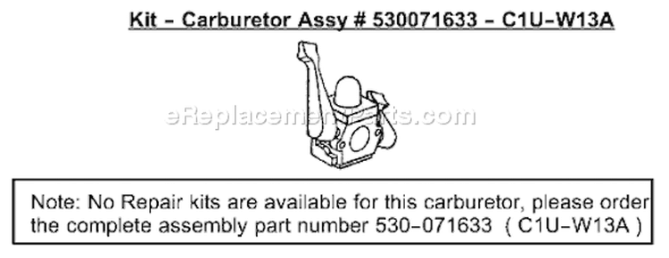 Page A Diagram and Parts List for GHT220LE Type 1 Poulan Hedge Trimmer