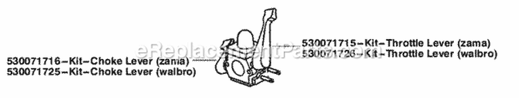 Page D Diagram and Parts List for PBV200  Poulan Leaf Blower / Vacuum