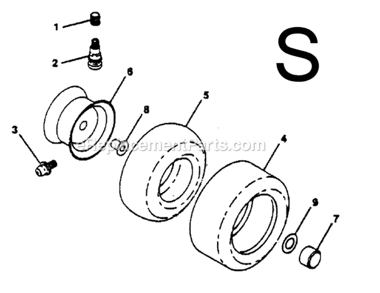 Page I Diagram and Parts List for PP1136JA  Poulan Lawn Tractor