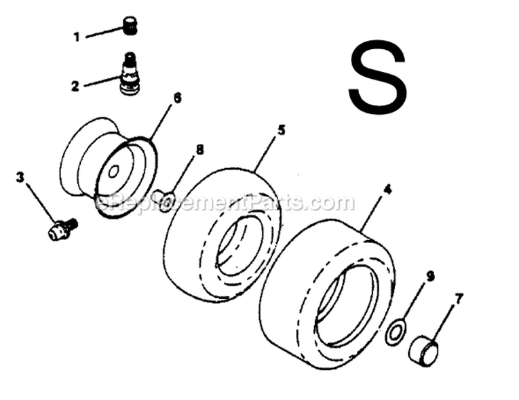 Page I Diagram and Parts List for PP1136J  Poulan Lawn Tractor