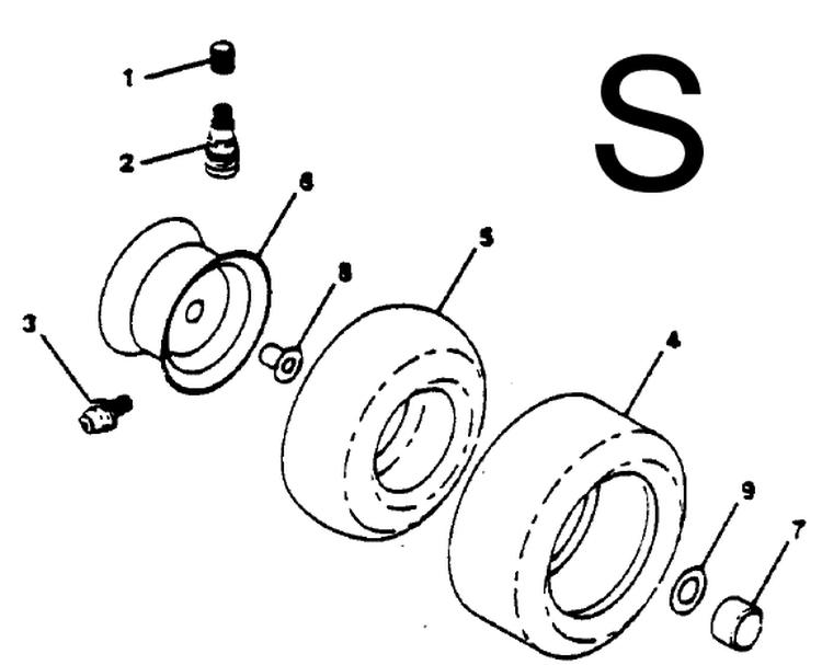 Page I Diagram and Parts List for PP11536K  Poulan Lawn Tractor