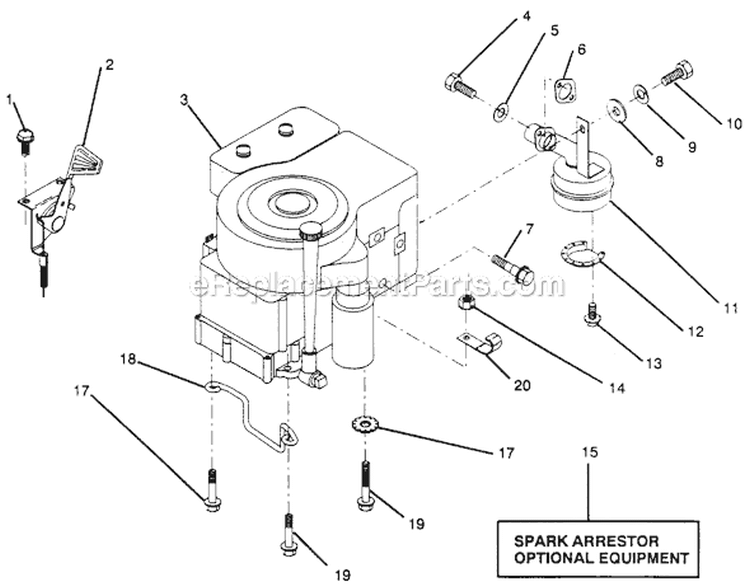 Page D Diagram and Parts List for PP1236A  Poulan Lawn Tractor