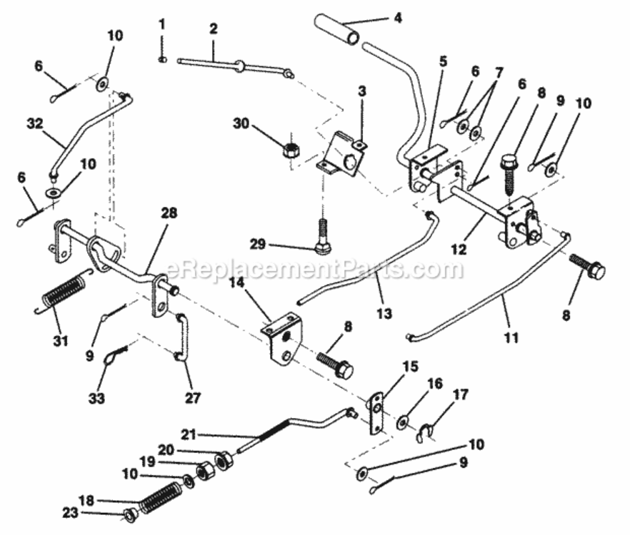 Page A Diagram and Parts List for PP125H38KA  Poulan Lawn Tractor