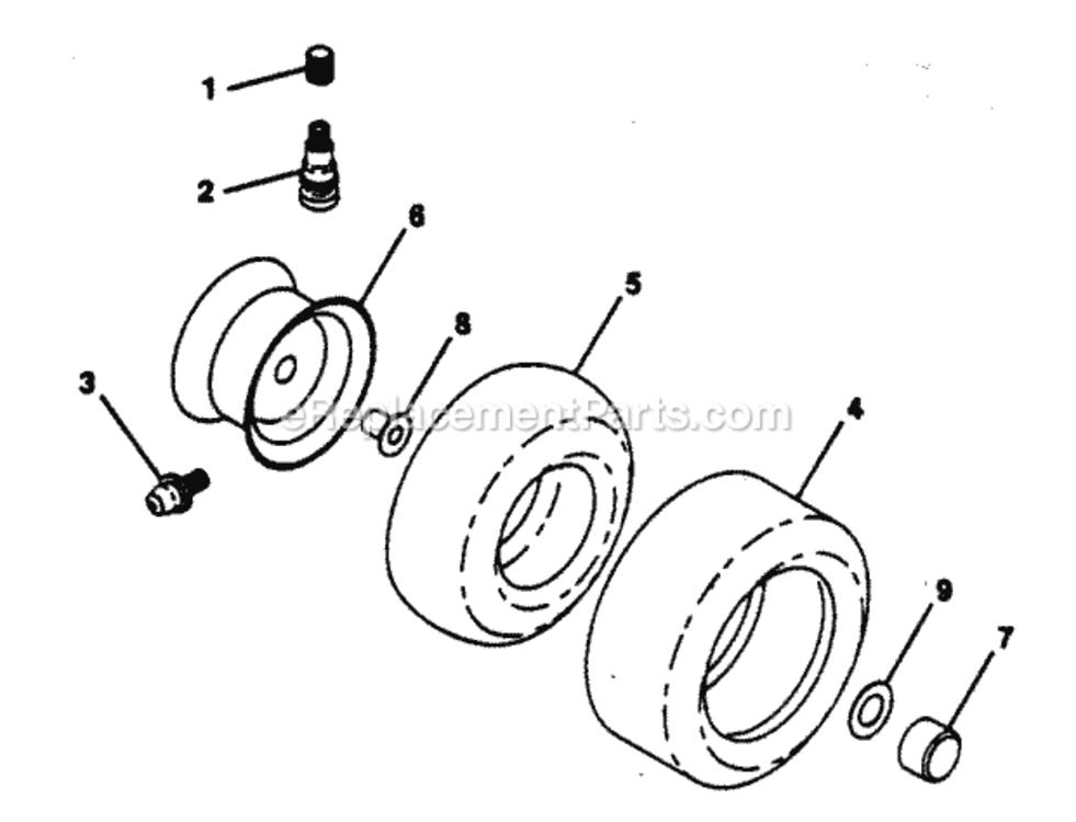 Page Q Diagram and Parts List for PP125H38KA  Poulan Lawn Tractor